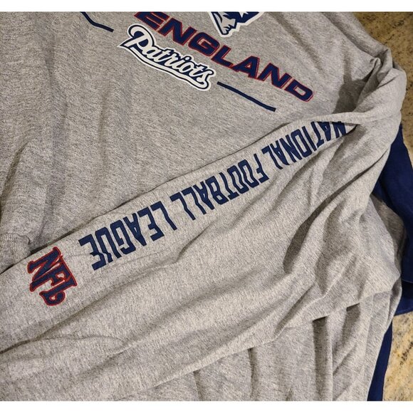 Lot of 2 Vintage Mens XXL New! NFL New England Patriots shirt & Lee Sport used - Picture 4 of 15
